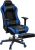 BlitzWolf BW-GC5 gamestoel – ergonomisch bureaustoel met voetsteun – met hoofdsteun en lendenkussen – 180° kantelhoek -in hoogte verstelbaar – tot 150 kg draagvermogen- zwart-blauw