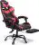 Douxlife Racing GC-RC02 Gaming-stoel – Ergonomische Gamerstoel-Rugleuning Kantelbaar 150°- in Hoogte Verstelbaar, 360 ° Draaibaar, Verstelbaar lendenkussen- Rood