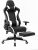 Gamestoel met voetsteun Wit verstelbaar LW Collection – Verstelbare Bureaustoel – Gamingstoel – bureaustoel voor volwassenen ergonomisch – Racingstoel