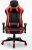 Gamestoel Zwart Rood verstelbaar LW Collection – Verstelbare Bureaustoel – Gamingstoel – bureaustoel voor volwassenen ergonomisch – Racingstoel