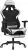 Gaming Chair – Game Stoel – Wijde rugleuning – Verstelbare Kussens – Voetsteun – Zwart met Wit