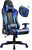 Gamingstoel Met Luidspreker – Muziekaudio – Bluetooth – Game Stoelen – Bureaustoel – Voor Volwassenen – Ergonomisch – Gaming Chair – Zwart – Blauw