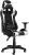 Geepro Gaming-stoel – Ergonomische Gamerstoel-Rugleuning Kantelbaar 150°-in Hoogte Verstelbaar, 360°Draaibaar, Verstelbaar lendenkussen- Wit Zwart