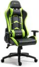 GTRacer Racing – E-Sports – Game stoel – Ergonomisch – Bureaustoel – Verstelbaar – Gaming Chair – Zwart / Groen
