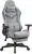 IN-HOMEXL Exeter Game Stoel – Bureaustoel – Bureaustoelen voor Volwassenen – Ergonomische Bureaustoel met massage lendensteun – Volledig Verstelbaar- Bureaustoelen voor een gewicht van 100 tot 150 kg Grijs / Licht Blauw