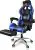 IN.HOMEXL Delta Gamingstoel Massage Zwart/blauw