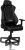 Monkey’s Kantoorstoel – Gamingstoel – Bureaustoel – Leunstoel – PC Stoel – Hoogte Verstelbaar – Ergonomische Stoel – Draaibare Stoel – Luxe – Leer – Stof – Zwart – Grijs